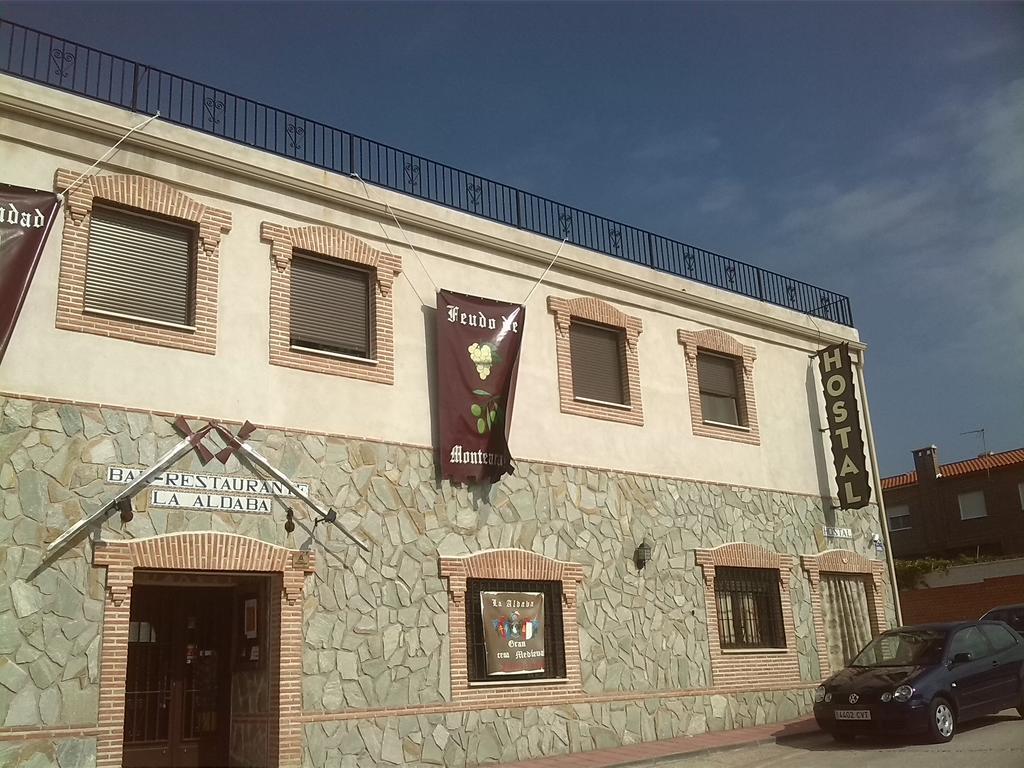 Hostal La Aldaba Montearagon Exterior foto
